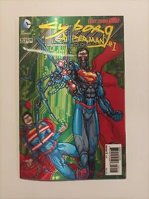 Buy Action Comics #23.1 3d Lenticular Cover (2013) (dc New 52) Cyborg Superman #1 • 2.50£