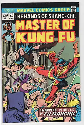 Buy MASTER OF KUNG FU  #27 - 6.0, WP - Shang-Chi  • 4.74£
