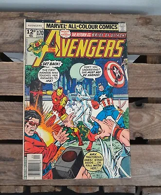 Buy The Avengers 170, George Perez, Marvel Comics, April 1978, Fn • 0.99£