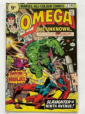 Buy Omega: The Unknown #2 (1976) Vf Pence Copy Marvel • 7£