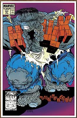 Buy Hulk #345 POSTER Art Print '92  McFarlane • 7.91£