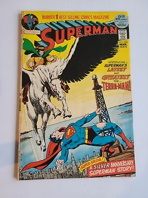 Buy SUPERMAN #249  DC 1972 Comic - 1st Appearance Of Terra-Man FINE+ 6.5 • 20.09£