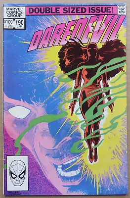 Buy Daredevil #190, Great Frank Miller Artwork & Script, High Grade. • 10£