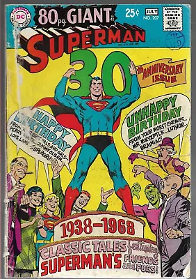 Buy SUPERMAN (1939) #207 - 30th ANNIVERSARY - Back Issue (S) • 9.99£