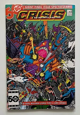 Buy Crisis On Infinite Earths #12 Last Issue Of Series (DC 1986) FN+ Comic. • 9.50£