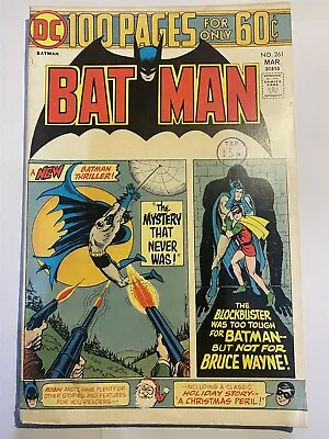 Buy BATMAN #261 100 Page Super Spectacular DC Comics 1975 FN/VF • 14.95£