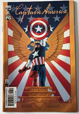 Buy CAPTAIN AMERICA #6 - MARVEL KNIGHTS 2002 (We Combine Shipping) • 2£
