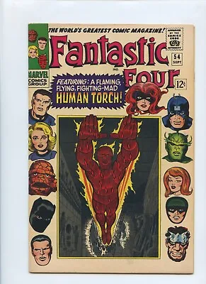 Buy Fantastic Four #54 1966 (FN/VF 7.0) • 59.30£