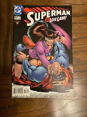 Buy Superman #157 2000, DC 'vs. Lois Lane' Jeph Loeb, McGuinness, VF/NM, Unread! • 1.99£