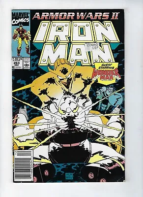 Buy IRON MAN # 263 (Guest Starring WONDER MAN, John Byrne/Romita Jr. DEC 1990) VF • 3.95£