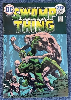 Buy SWAMP THING #10 (DC, 1974) Final Wrightson Issue • 14.35£