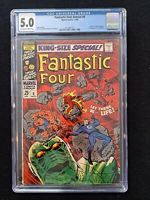 Buy Fantastic Four Annual #6 Marvel 1968 1st Appearance Annihilus Franklin Richards • 143.91£