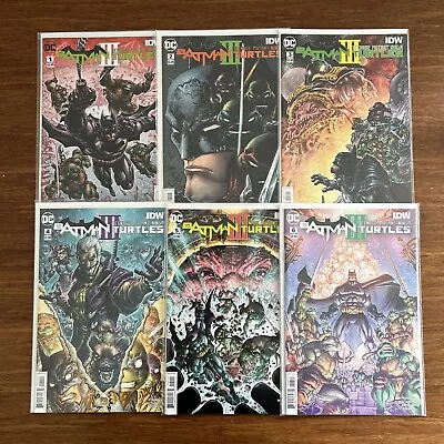 Buy Batman Teenage Mutant Ninja Turtles III 1 - 6 Complete Cover A 1st Print Unread • 24£