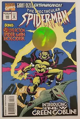 Buy Spectacular Spider-Man #225 (Marvel Comics, 1995) 3D Holodisk • 2.38£