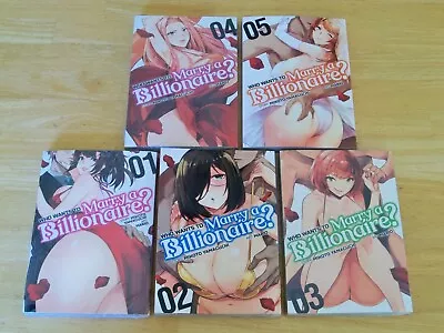 Buy Seven Seas Mature English Manga -- WHO WANTS TO MARRY A BILLIONAIRE 1 2 3 4 5 • 51.96£