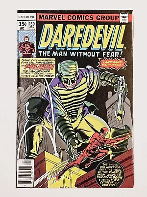 Buy Daredevil # 150 NEWSSTAND Marvel 1st App Paladin Jim Shooter 1978 • 16.60£