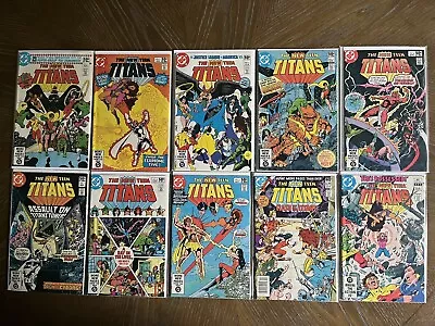 Buy The New Teen Titans Lot Of 10 # 1,3,4,5,6,7,8,11,12,17 Vf/NM • 91.06£