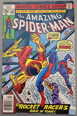 Buy Amazing Spider-Man #182 1978 Key Issue Newsstand Proposal To Mary Jane *CCC* • 15.99£