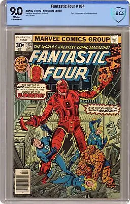 Buy Fantastic Four #184 CBCS 9.0 Newsstand 1977 21-2795CFD-007 • 42.11£