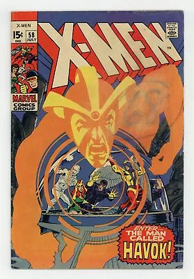 Buy Uncanny X-Men #58 VG 4.0 1969 • 108.08£