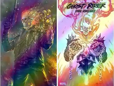 Buy Ghost Rider: Final Vengeance #1 (lucio Parrilo Exclusive Foil & Ben Su Foil Set) • 31.77£