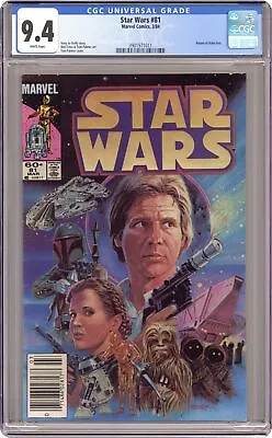 Buy Star Wars #81 CGC 9.4 1984 3901971011 • 91.94£