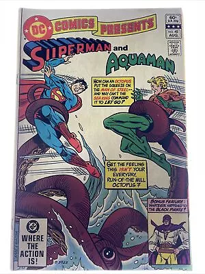 Buy DC Comics Presents #48 Superman & Aquaman Aug 1982 DC Comics • 7.95£