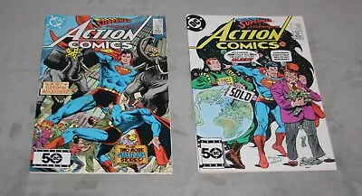 Buy Action Comics #572 And #573 Superman 1985 DC - Both High Grades - 1st Mark Waid • 12.79£