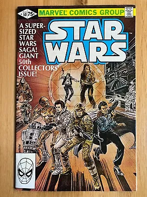 Buy Star Wars #50 1977 A New Hope Darth Vader Obi Wan Kenobi FN • 14.95£