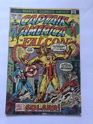 Buy Captain America And The Falcon 160 Vg+ • 9.50£