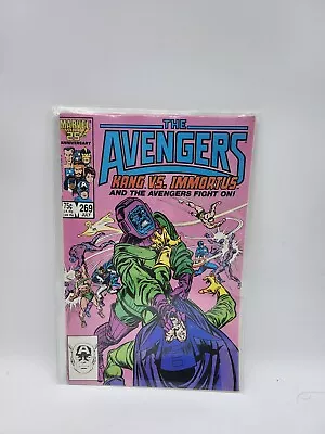 Buy * AVENGERS # 269 * KEY ! Kang Immortus ! Copper Age Marvel Comics 1986 … VF- • 6.32£