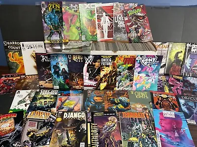 Buy Long Box Lot 150 Comics Valiant, Idw, Image, Boom, Avatar Jinxworld & More • 63.07£