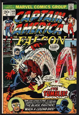 Buy Captain America #169 5.0 // 1st Appearance Moonstone Marvel 1974 • 22.08£