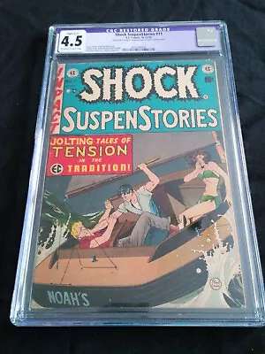 Buy Shock SuspenStories #11 - October 1953 - EC Comics - CGC 4.5 Suspense Stories • 326.40£
