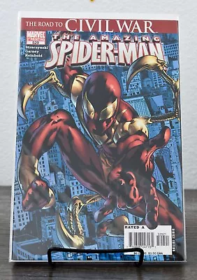 Buy Amazing Spider-Man #529 2nd Print Variant 1st Iron Spider  Appearance Civil War • 31.66£