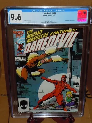 Buy Daredevil #238 CGC 9.6 WP Marvel Comics 1987 Arthur Adams Cover 💖 • 101.99£
