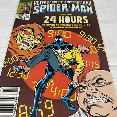 Buy Spectacular Spider-Man #130 NEWSSTAND (1987) Jim Fern Hobgoblin Cover Mid Grade • 7.49£