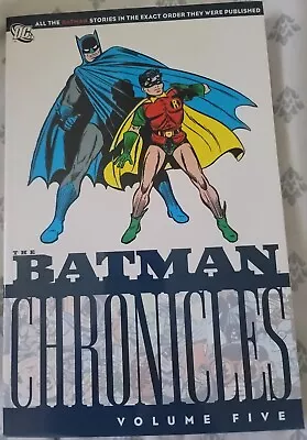Buy Batman Chronicles Vol 5 DC Comics Graphic Novel TPB Comic Book Vintage Retro • 15.81£