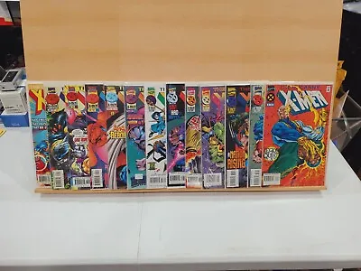 Buy 1995 Marvel Uncanny X-Men #321-345 Avg VF- 7.5 See Desc For Missi (13 Comic LOT) • 14.24£
