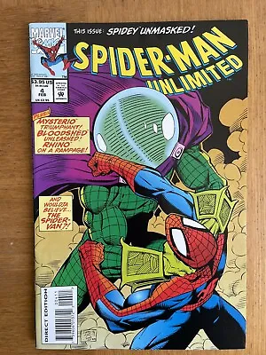 Buy Spider-man Unlimited #4 (1993) Vf/nm Marvel • 5£