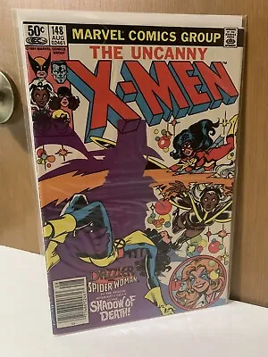 Buy Uncanny X-Men 148 🔑1st CALIBAN🔥1981 Dazzler & Spider Woman🔥Angel Quits🔥FN+ • 12.61£