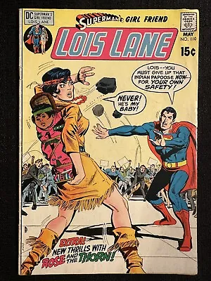 Buy DC Comics Superman's Girl Friend Lois Lane #110 Dick Giordano Cover, May 1971. • 16.71£
