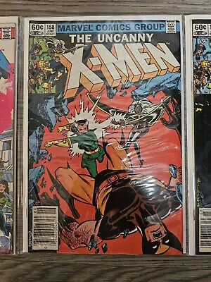 Buy X-Men #158 Newsstand (1982) Rogue Joins X-Men Bronze Age Marvel Comics FN  • 13.44£