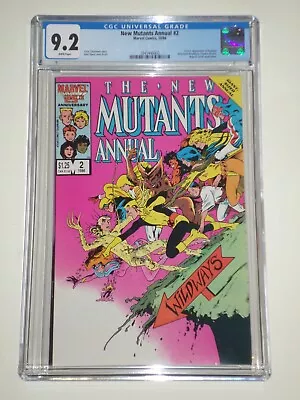 Buy New Mutants Annual 2 (1986 Marvel) CGC 9.2 1st Appearance Of Psylocke • 87.62£