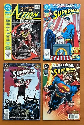 Buy Action Comics Annuals #2, 3, 6, 7 & 8 (DC 1989 - 1996) 5 X VF+/- Comics • 14.62£