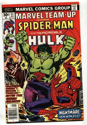 Buy Marvel Team-up #53--First John Byrne--1976--COMIC BOOK--VF/NM • 47.02£