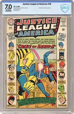 Buy Justice League Of America #38 CBCS 7.0 1965 22-0692A42-331 • 99.94£