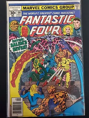 Buy Fantastic Four #186 Marvel 1977 VG/FN Comics Book • 3.57£
