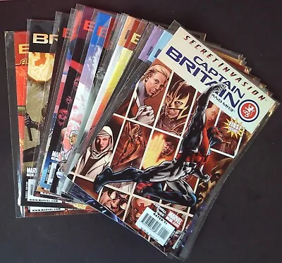 Buy CAPTAIN BRITAIN AND MI13 #1-15 + Annual - All VFN-NM - Complete Set • 64.99£