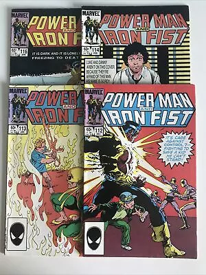 Buy Power Man And Iron Fist #112, 113, 114, 116  (1984) Marvel Comics • 9.99£